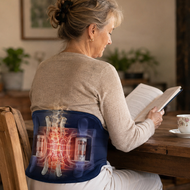 Hewelth HeatCore – Self-Heating Magnetic Back Support Belt